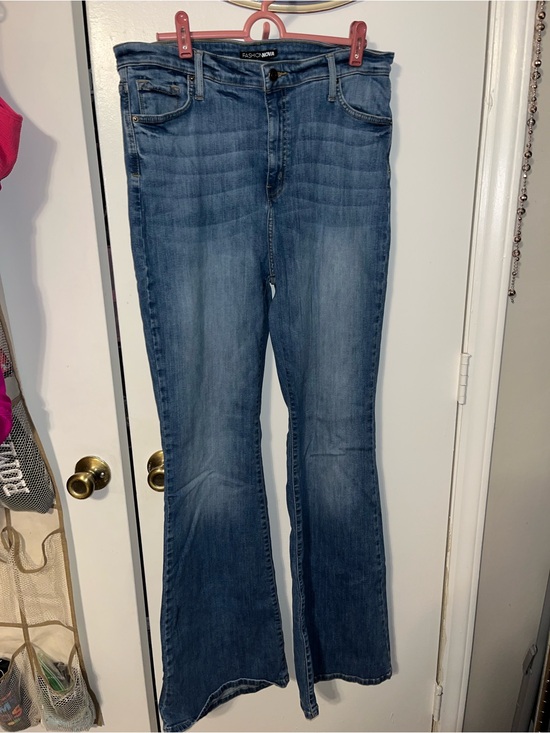 Fashion Nova Denim - Fashion Nova Women's Blue Flare Jeans